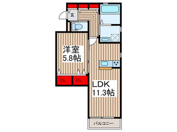 メゾンムラカミの物件間取画像